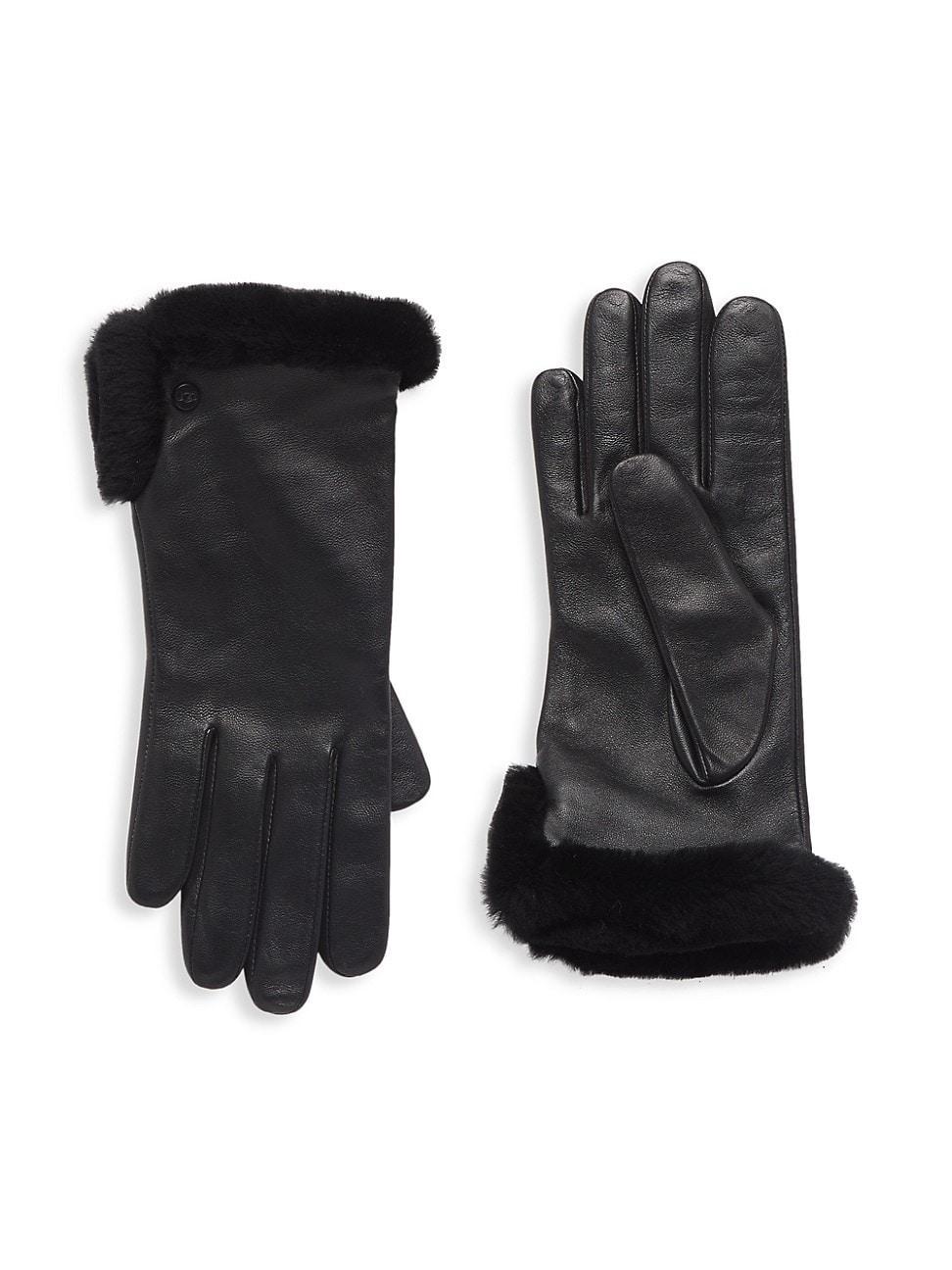 UGG Womens Leather Sheepskin Vent Glove Product Image