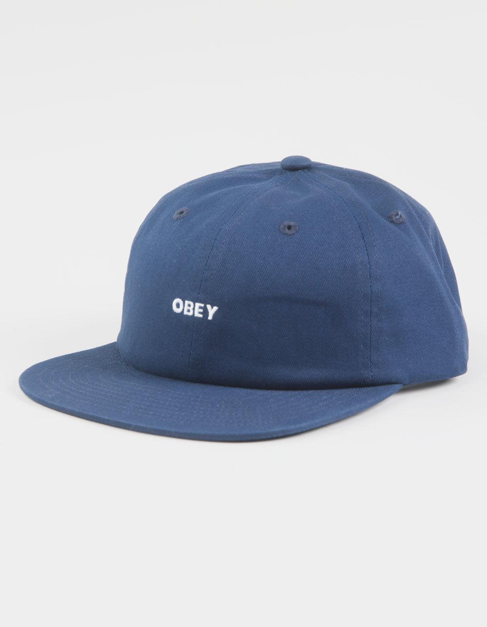 OBEY Bold Twill 6 Panel Strapback Hat Product Image