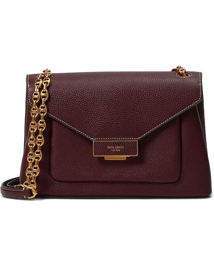 Katy Textured Leather Medium Convertible Shoulder Bag Product Image