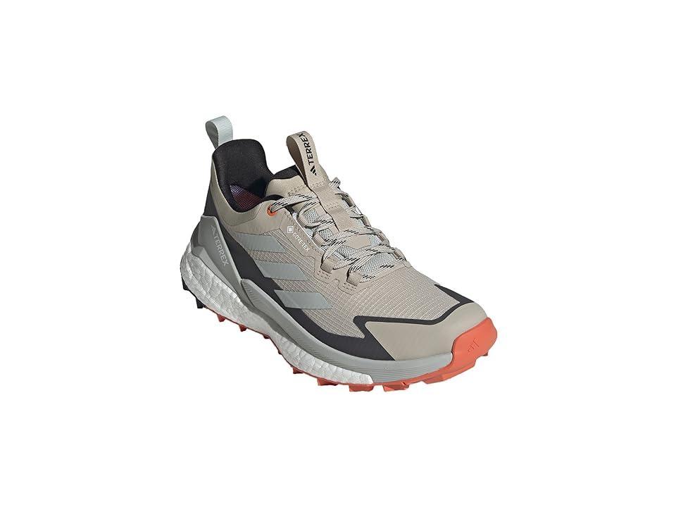 adidas Outdoor Terrex Free Hiker 2 GORE-TEX(r) Hiking Shoes (Wonder Beige/Core Black/Semi Impact Orange) Women's Shoes Product Image