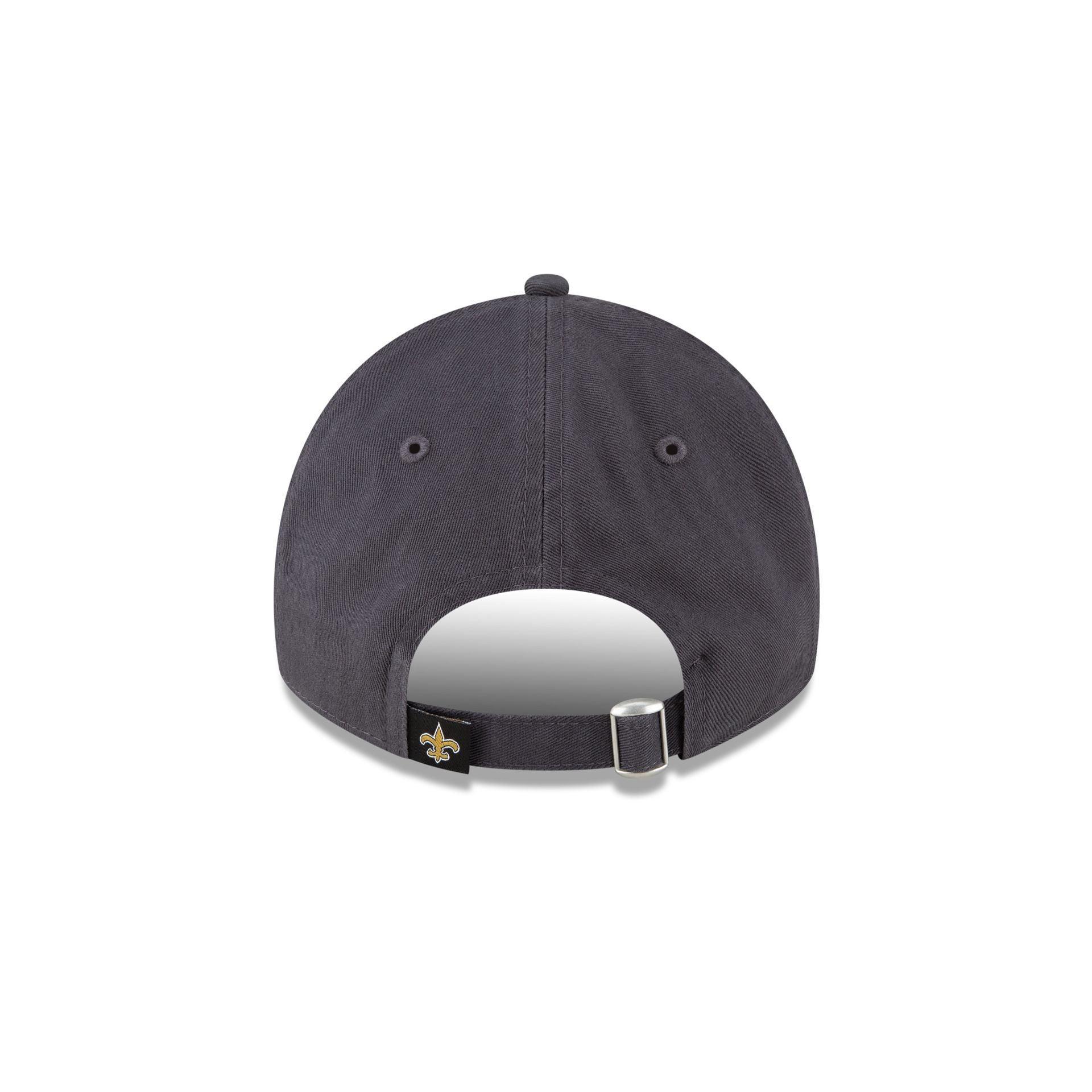 New Orleans Saints NFL Core Classic Graphite 9TWENTY Adjustable Hat Male Product Image