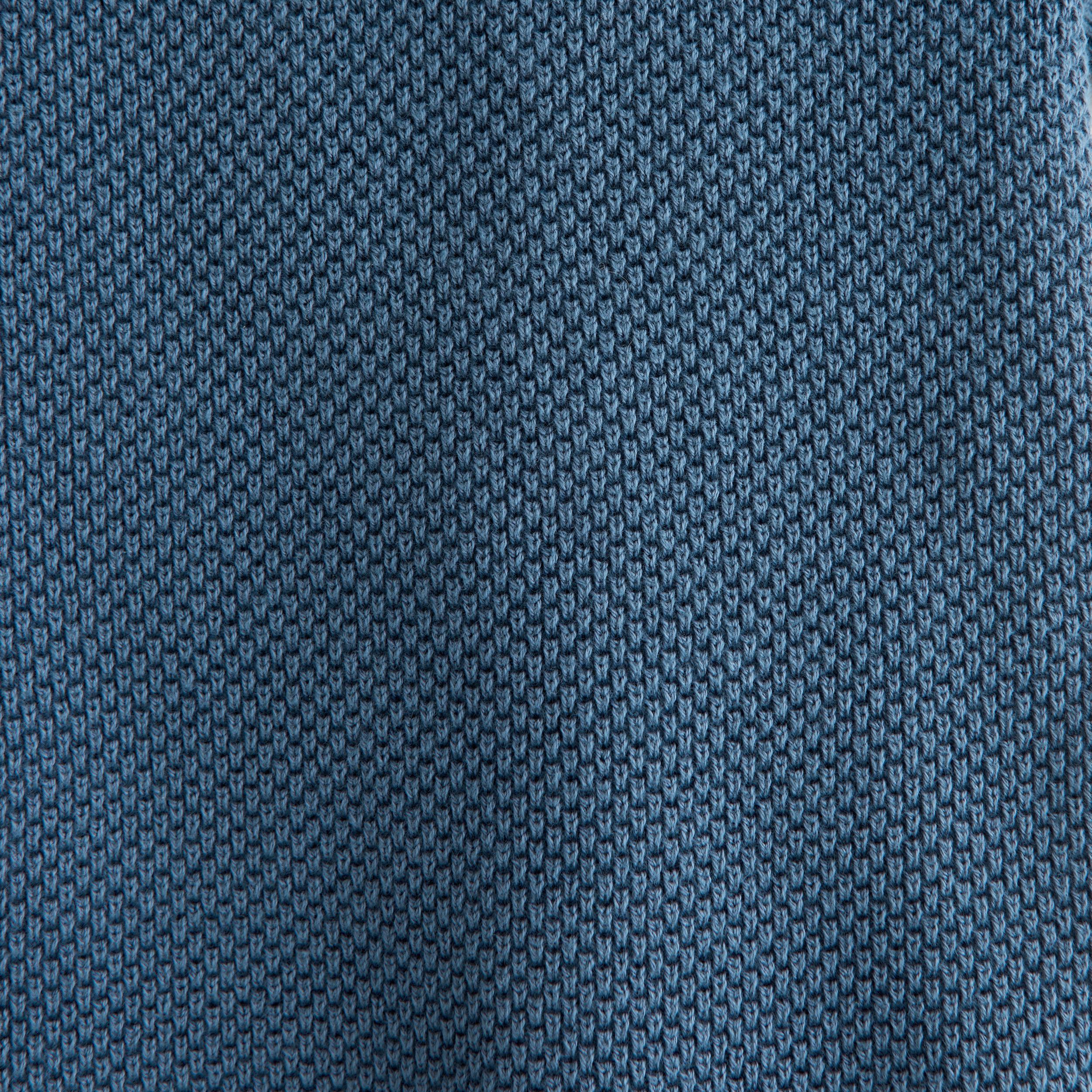 Garment Dye Button-Through Sweater Polo Product Image