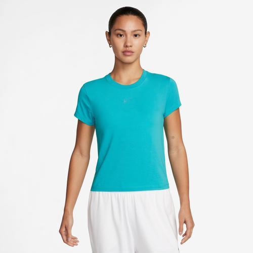 Nike Womens Nike Chill Knit Crop T-Shirt - Womens Product Image