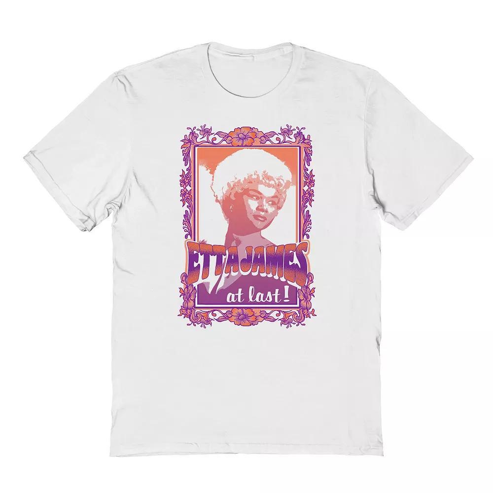 Men's Etta At Last Graphic Tee, Size: Medium, White Product Image