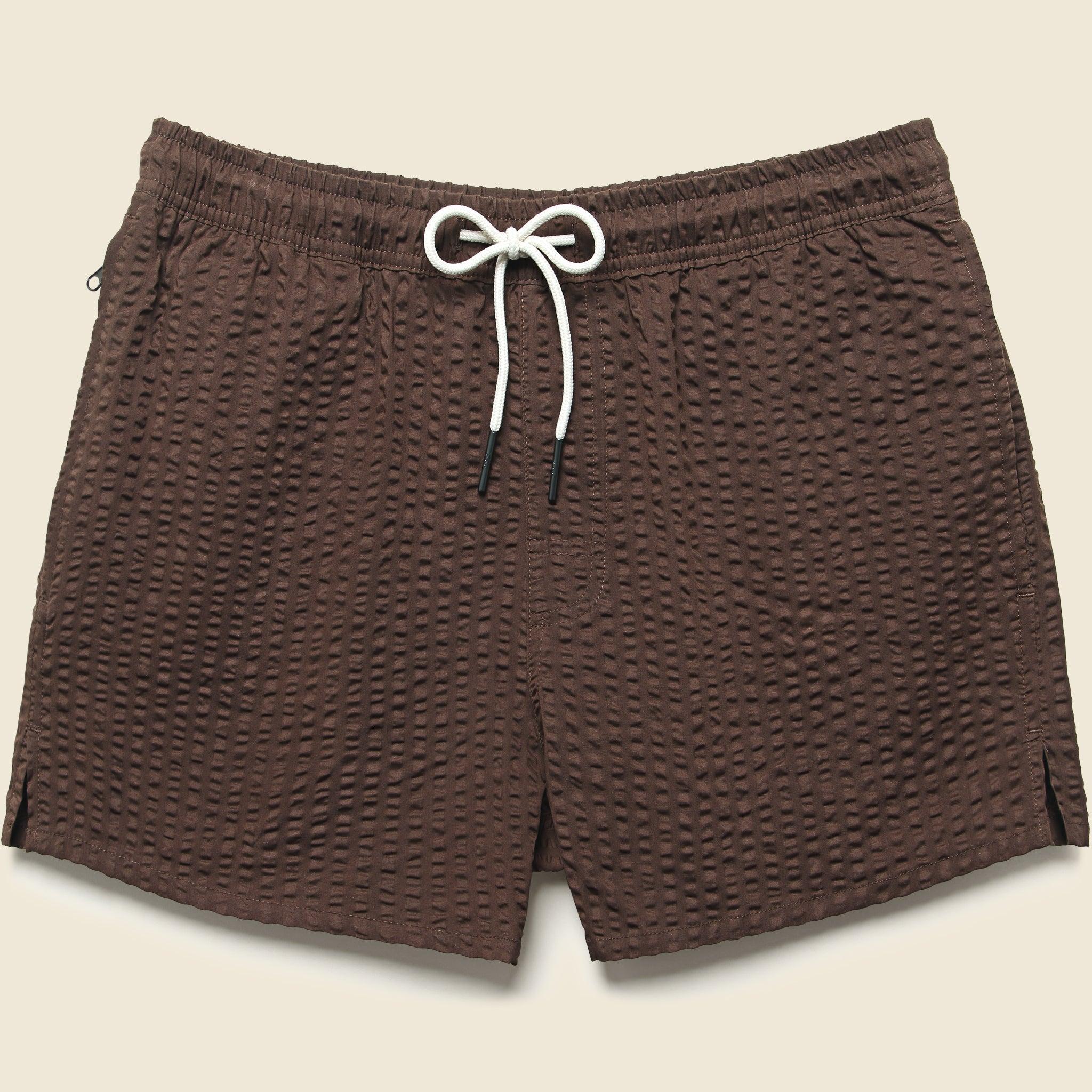 4" Swim Trunks - Espresso Calo Product Image