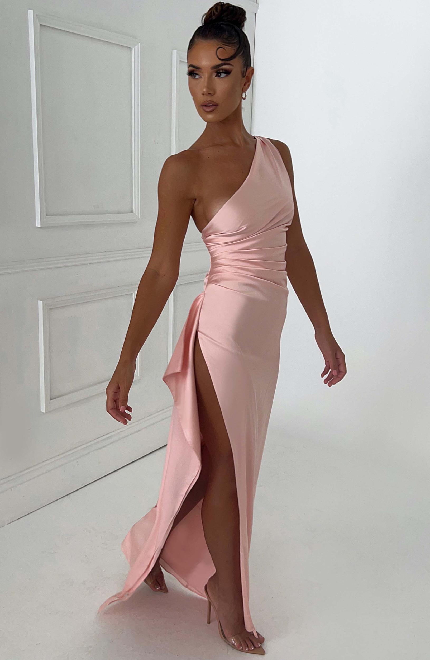 Ariel Maxi Dress - Blush Product Image