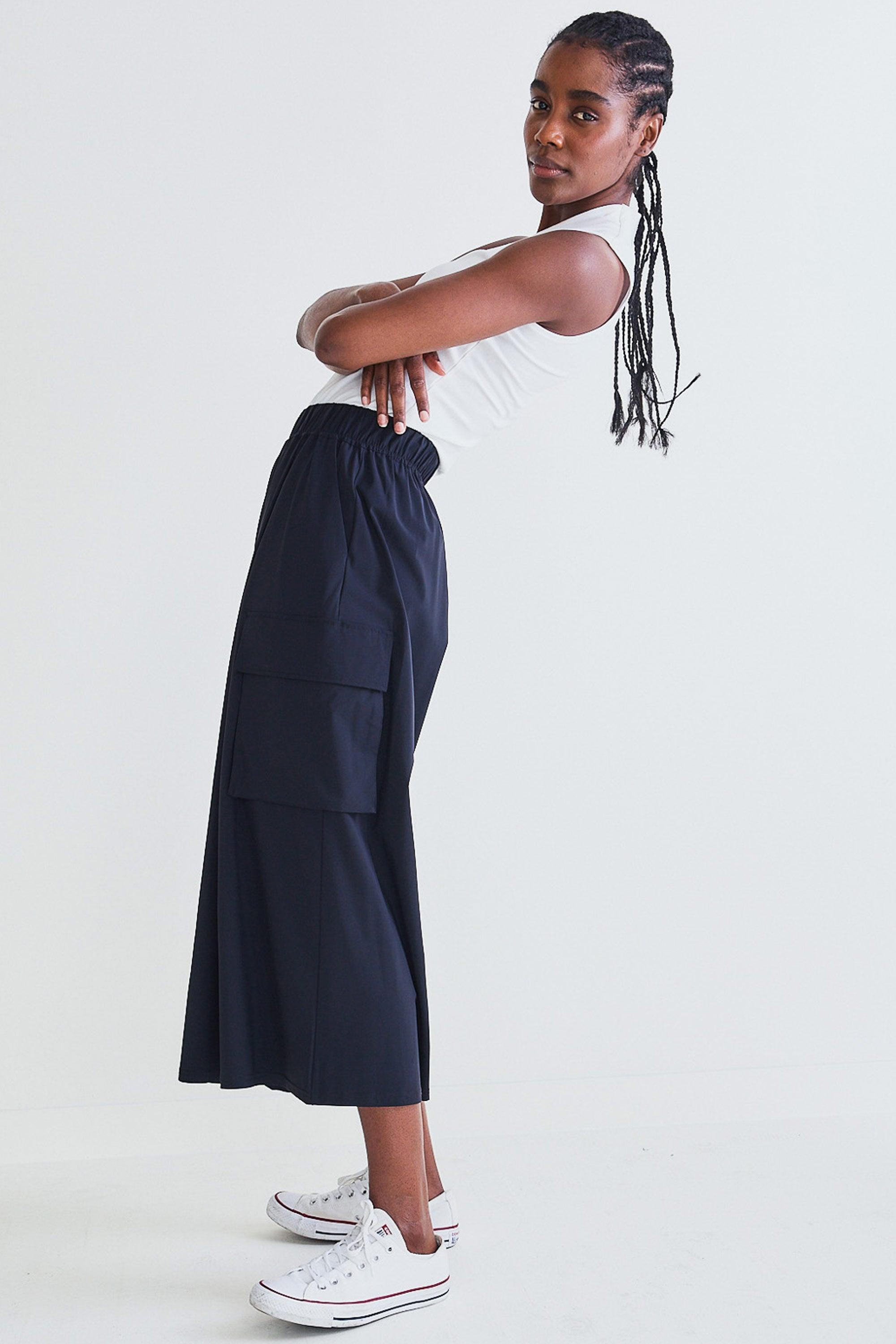 The Petite Cargo Skirt Pants Product Image