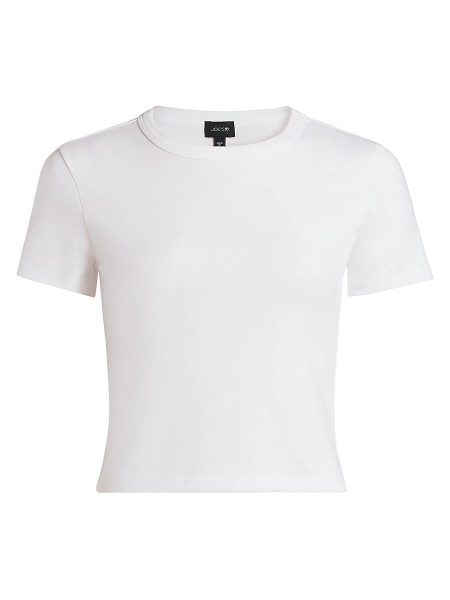 Womens The Baby Cotton-Blend T-Shirt Product Image