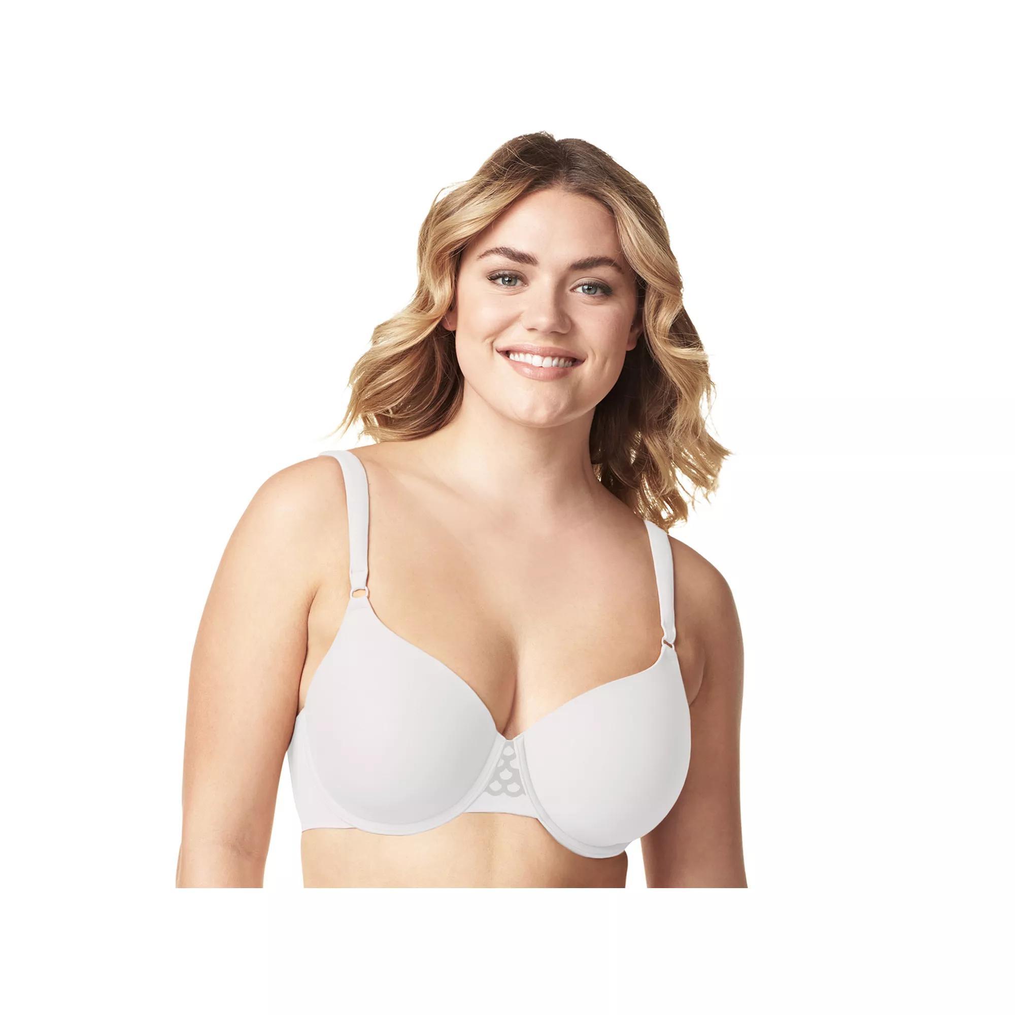 Olga® by Warner's® Bra: To A Tee Contour Bra 35145 - Women's, Size: 34 Dd, White Product Image