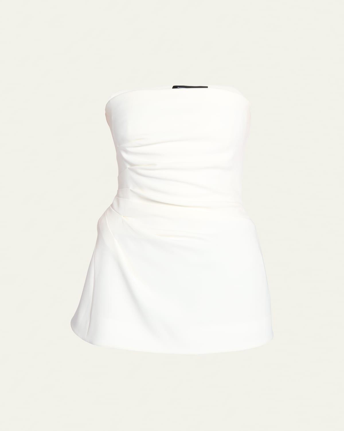 Womens Draped Strapless Top Product Image