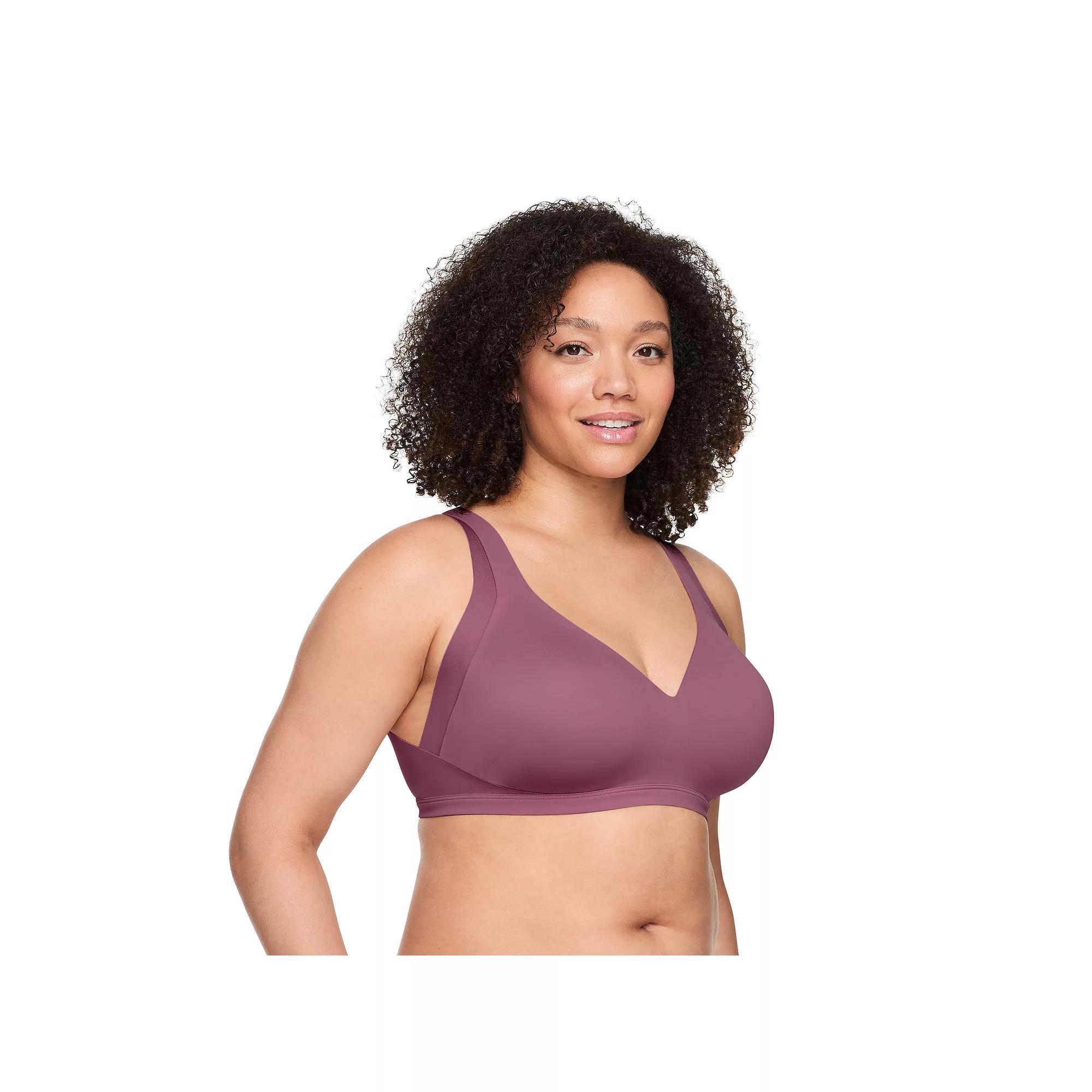 Warners No Side Effects® Underarm and Back-Smoothing Comfort Wireless Lightly Lined T-Shirt Bra RA2231A, Women's, Size: Small, Pink Product Image