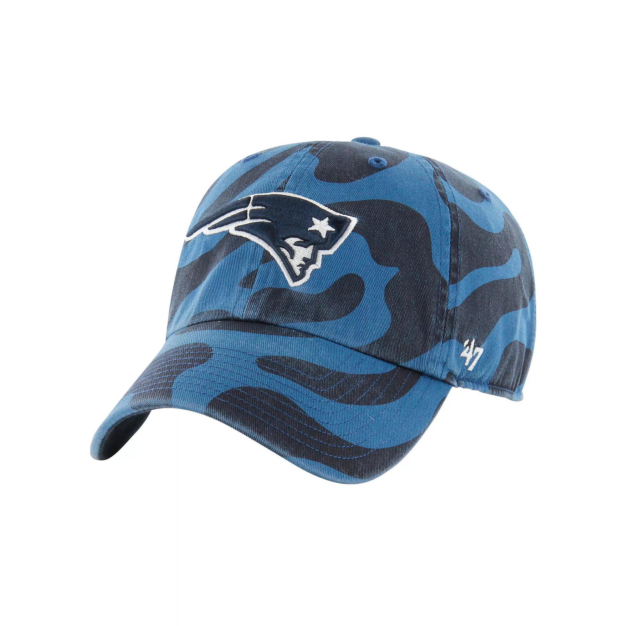 Women's '47  Navy New England Patriots Freeform Clean Up Adjustable Hat, Blue Product Image