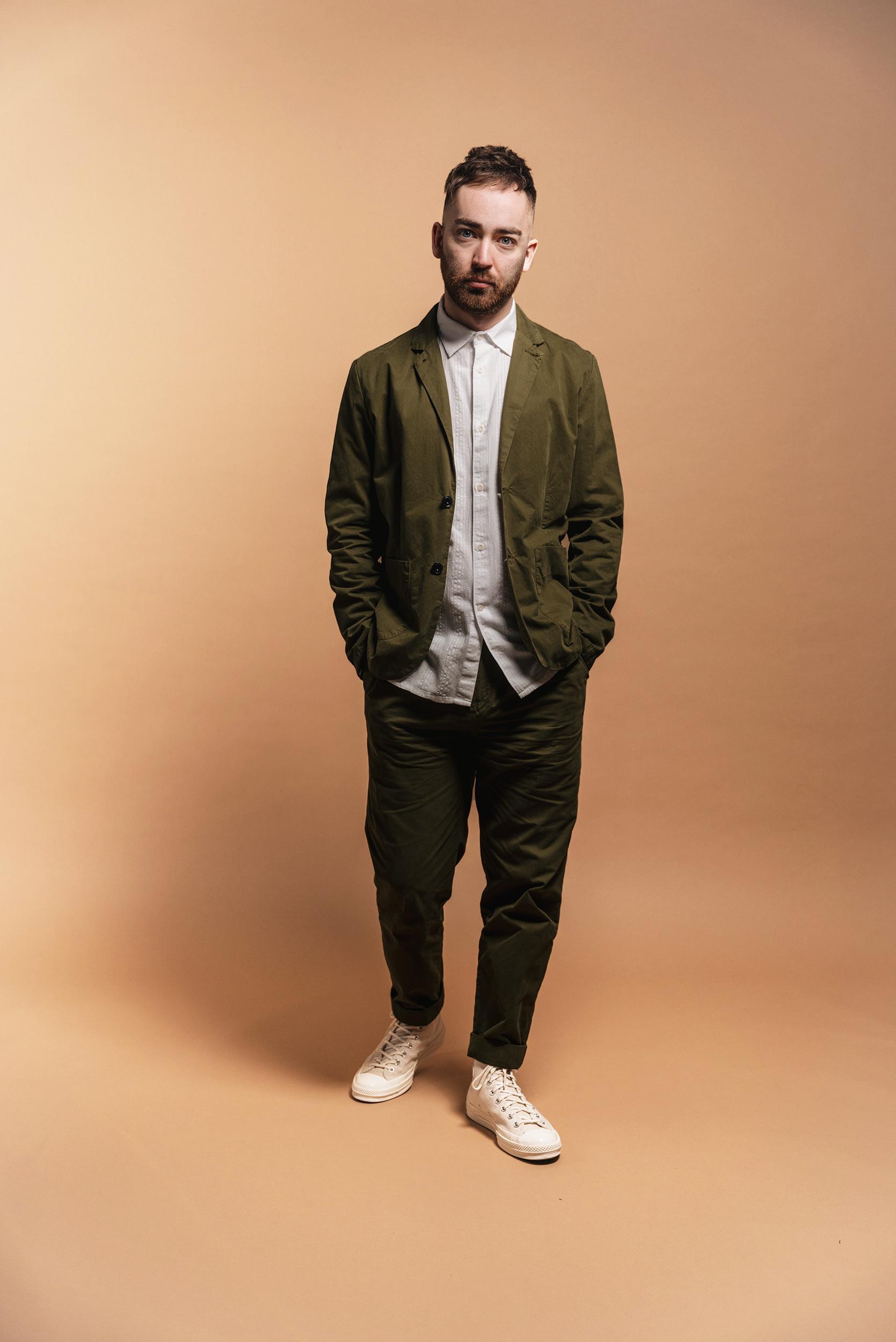 Organic Twill Casual Blazer Product Image