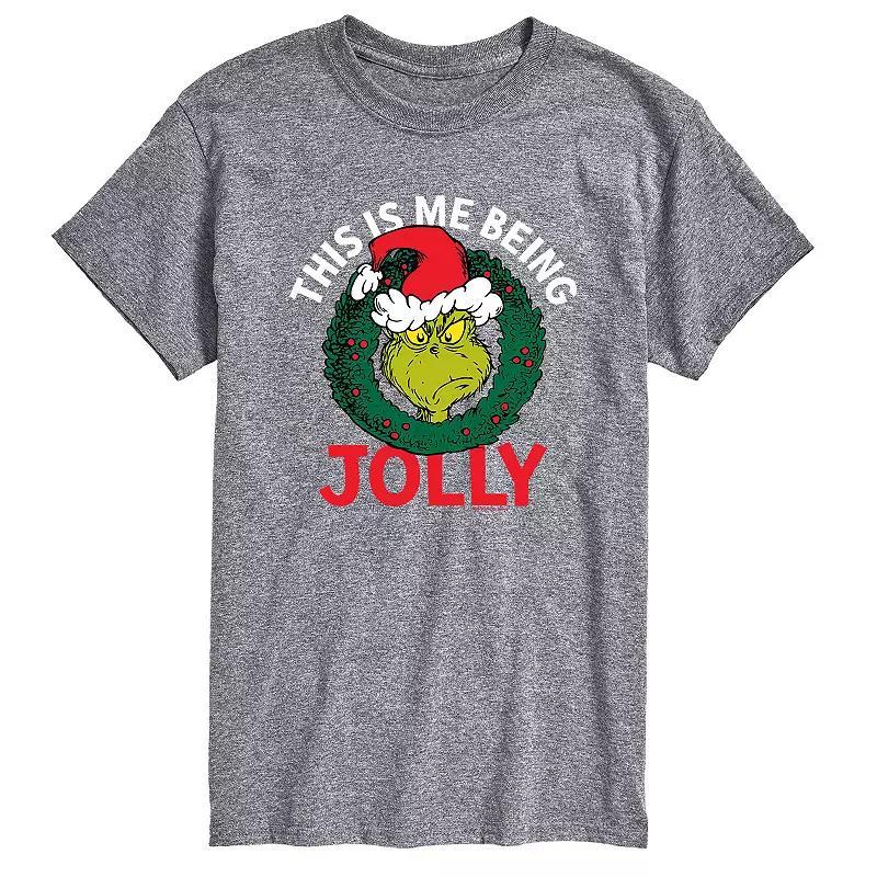 Big & Tall Me The Being Jolly Tee, Men's, Size: Large Tall, Gray Product Image