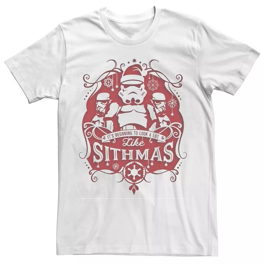 Men's Star Wars Stormtrooper "Sithmas" Graphic Tee,  Product Image