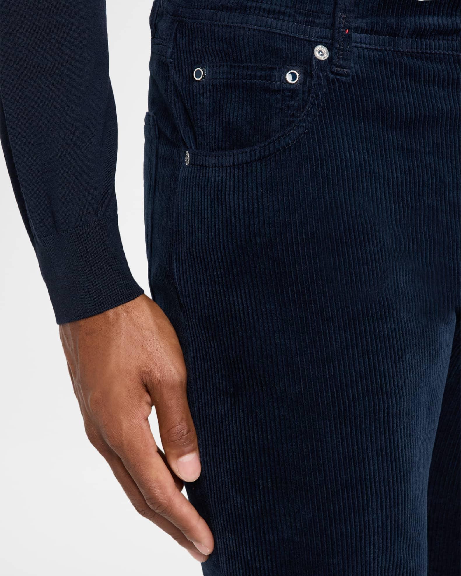 Men's Corduroy Straight Fit Five-Pocket Pants Product Image