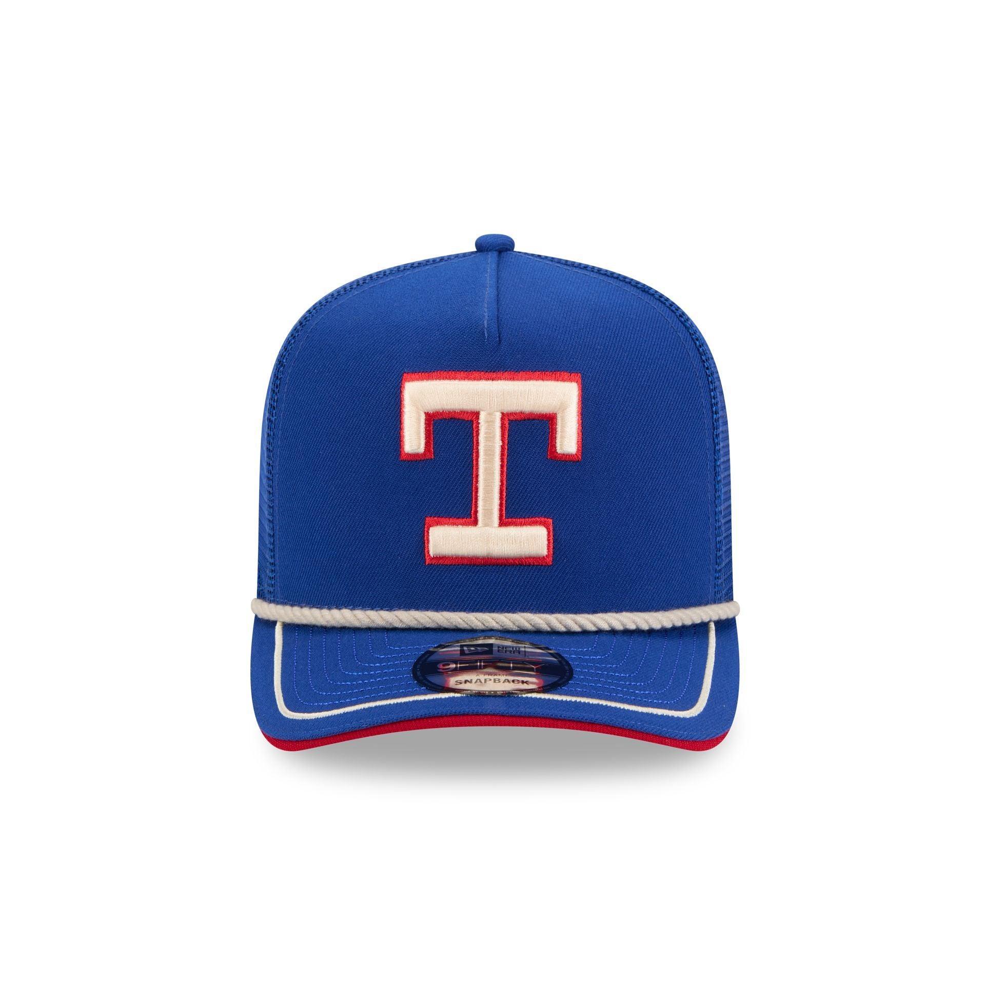 Texas Rangers Vintage Team Rope 9FIFTY A-Frame Trucker Male Product Image