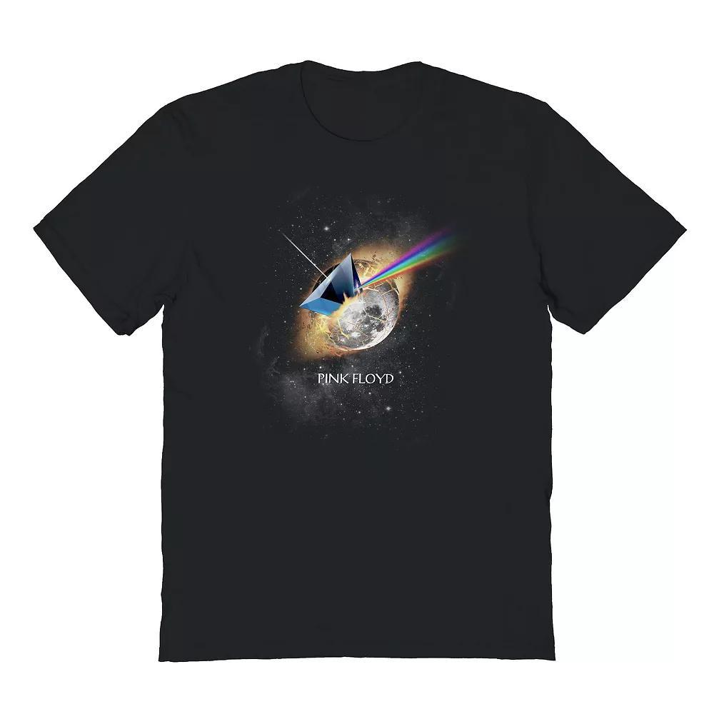Men's Pink Floyd Impact Graphic Tee, Size: Small, Black Product Image