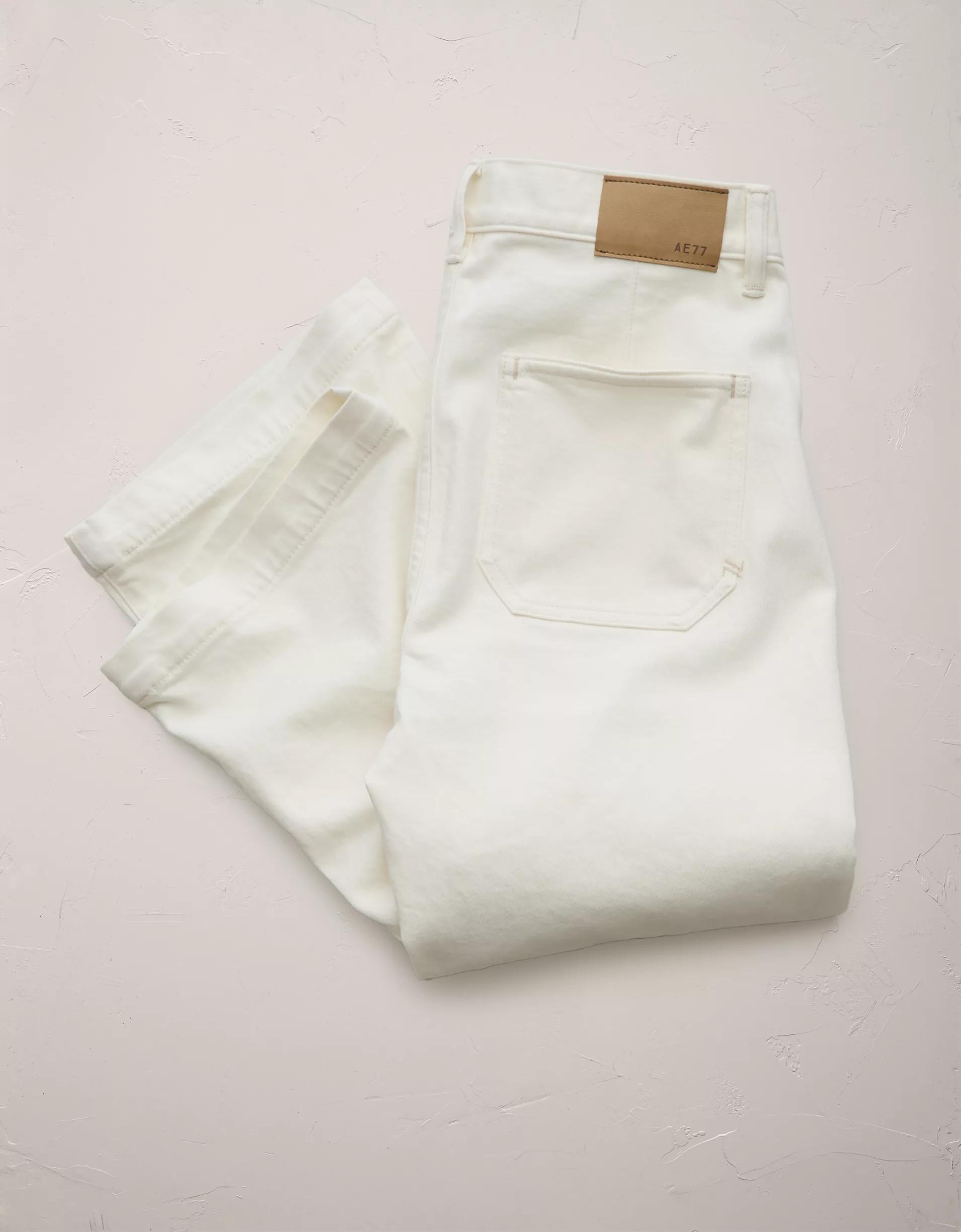 AE77 Premium Bootcut Crop Jean Product Image