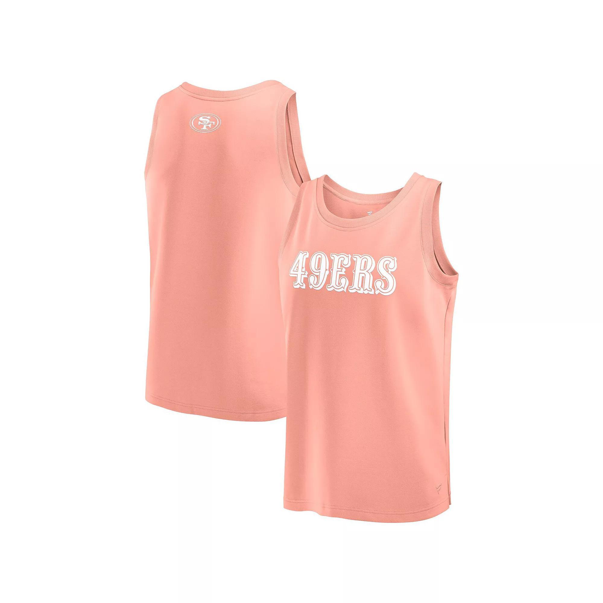 Men's Fanatics Coral San Francisco 49ers Elements Tank Top,  Product Image