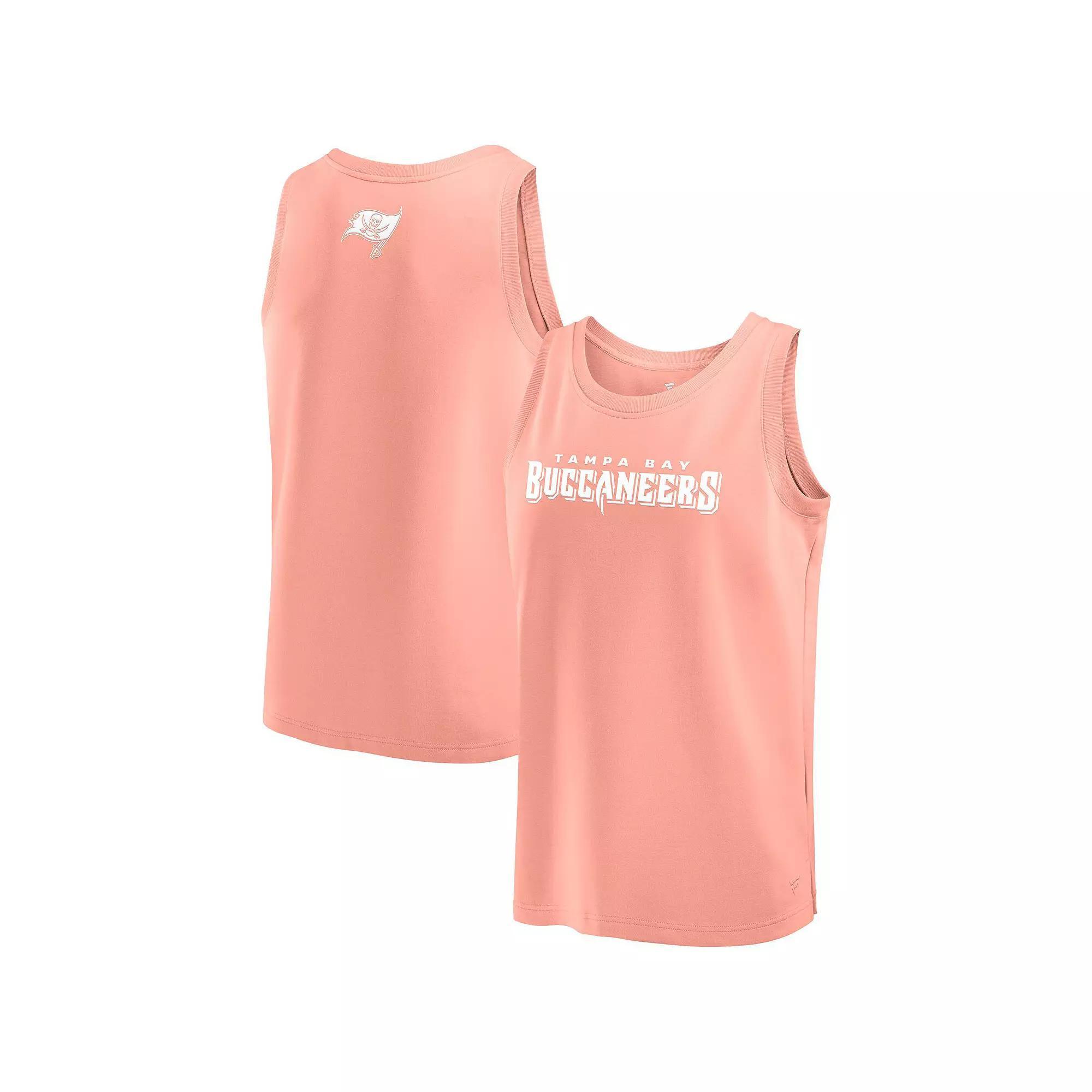 Men's Fanatics Coral Tampa Bay Buccaneers Elements Tank Top,  Product Image