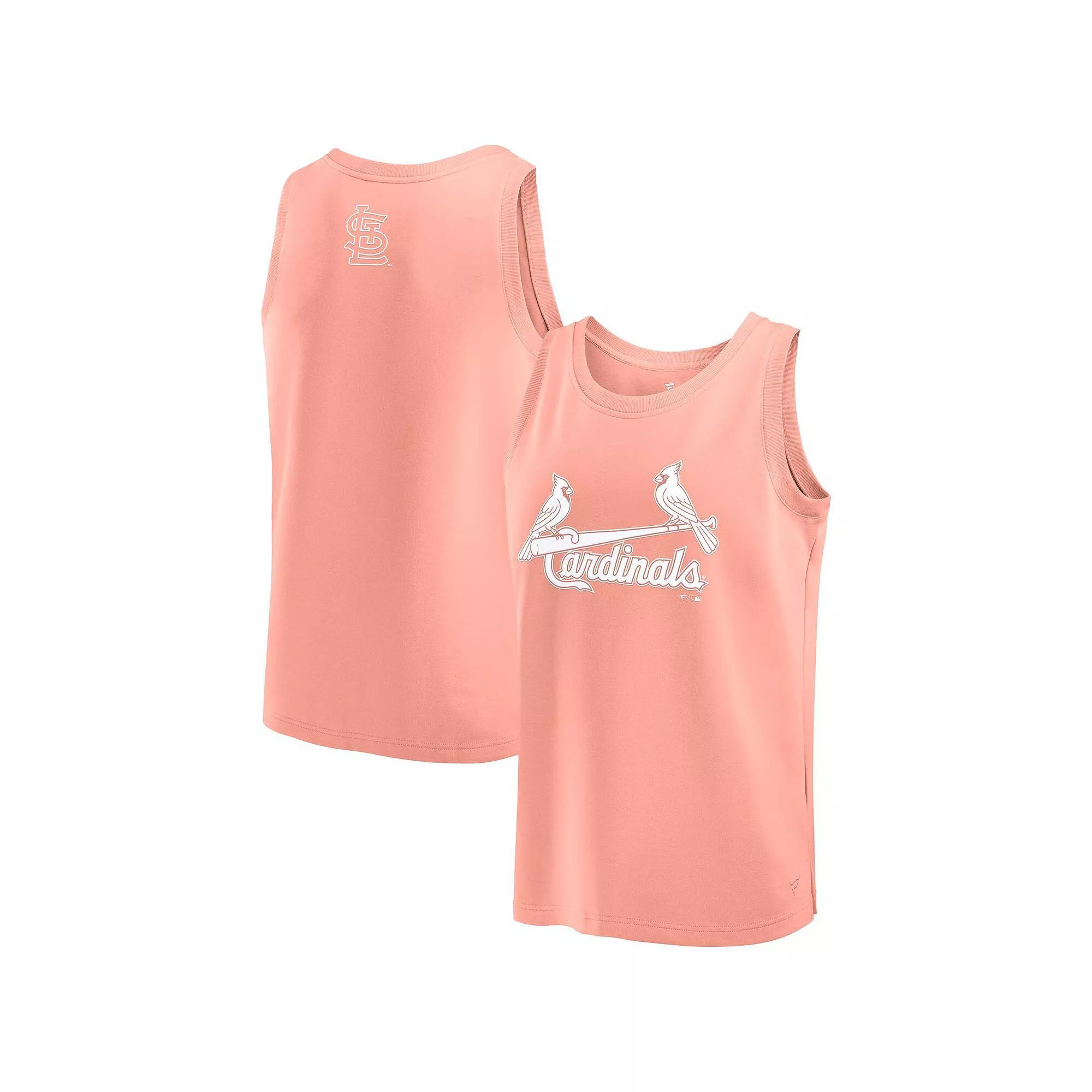 Men's Fanatics Coral St. Louis Cardinals Elements Tank Top,  Product Image