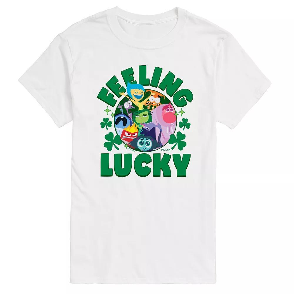 Disney / Pixar's Inside Out 2 Men's Feeling Lucky Graphic Tee,  Product Image