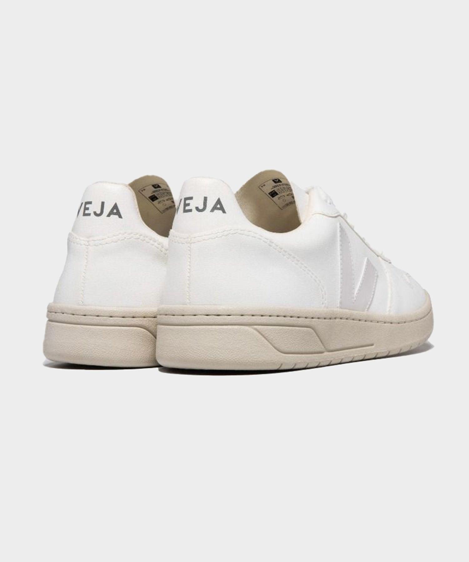 Veja V-10 Vegan Leather CWL Full White Product Image