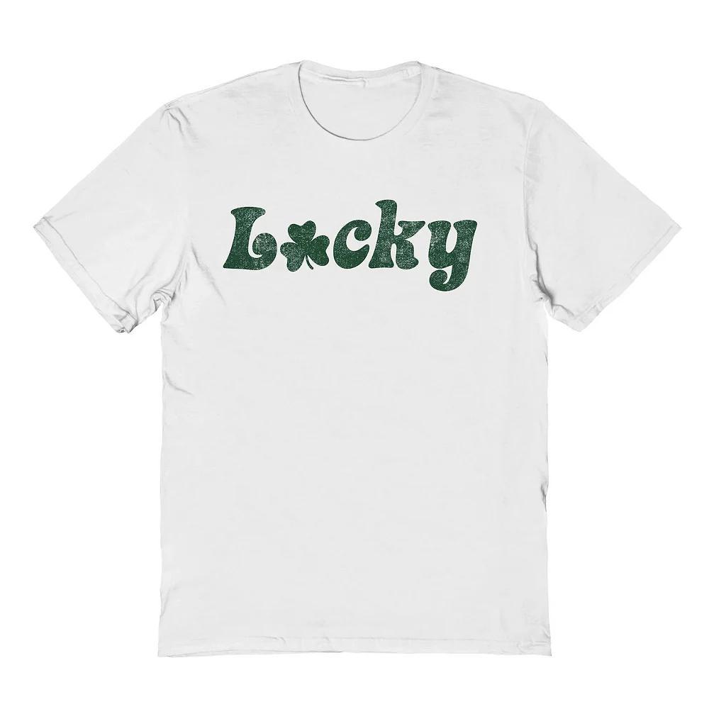 Men's Lucky Shamrock St. Patrick's Day Graphic Tee, Adult Unisex,  Product Image