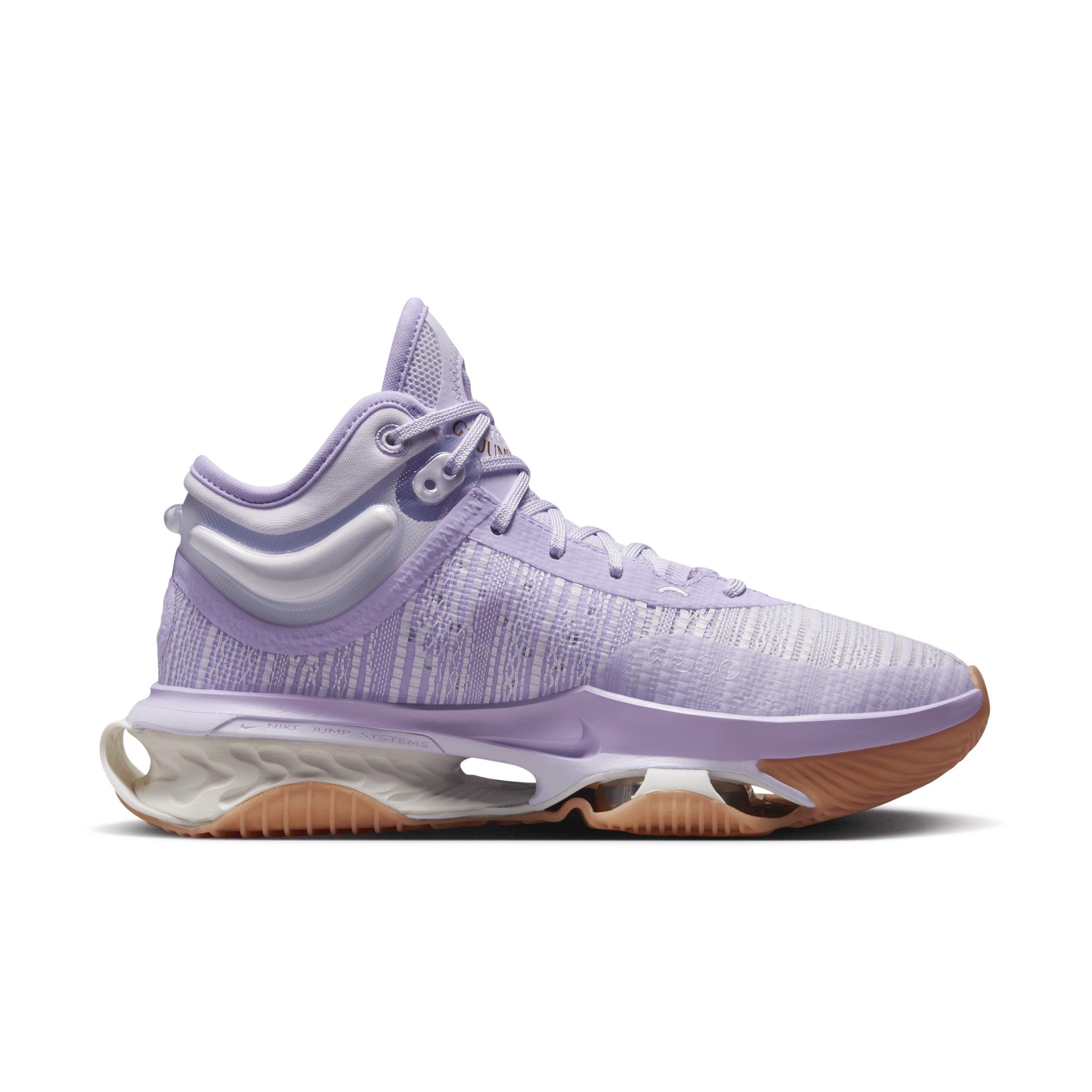 Nike Womens Air Zoom G.T. Jump 2.0 - Running Shoes Lilac Bloom/Barely Grape/Metallic Red Bronze Product Image