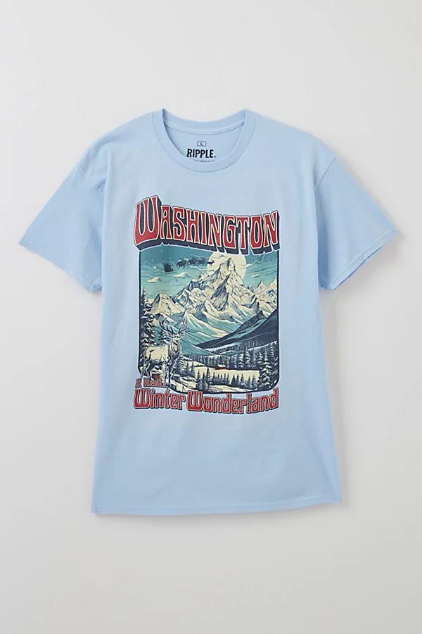 Washington Winter Wonderland Graphic Tee Mens at Urban Outfitters Product Image