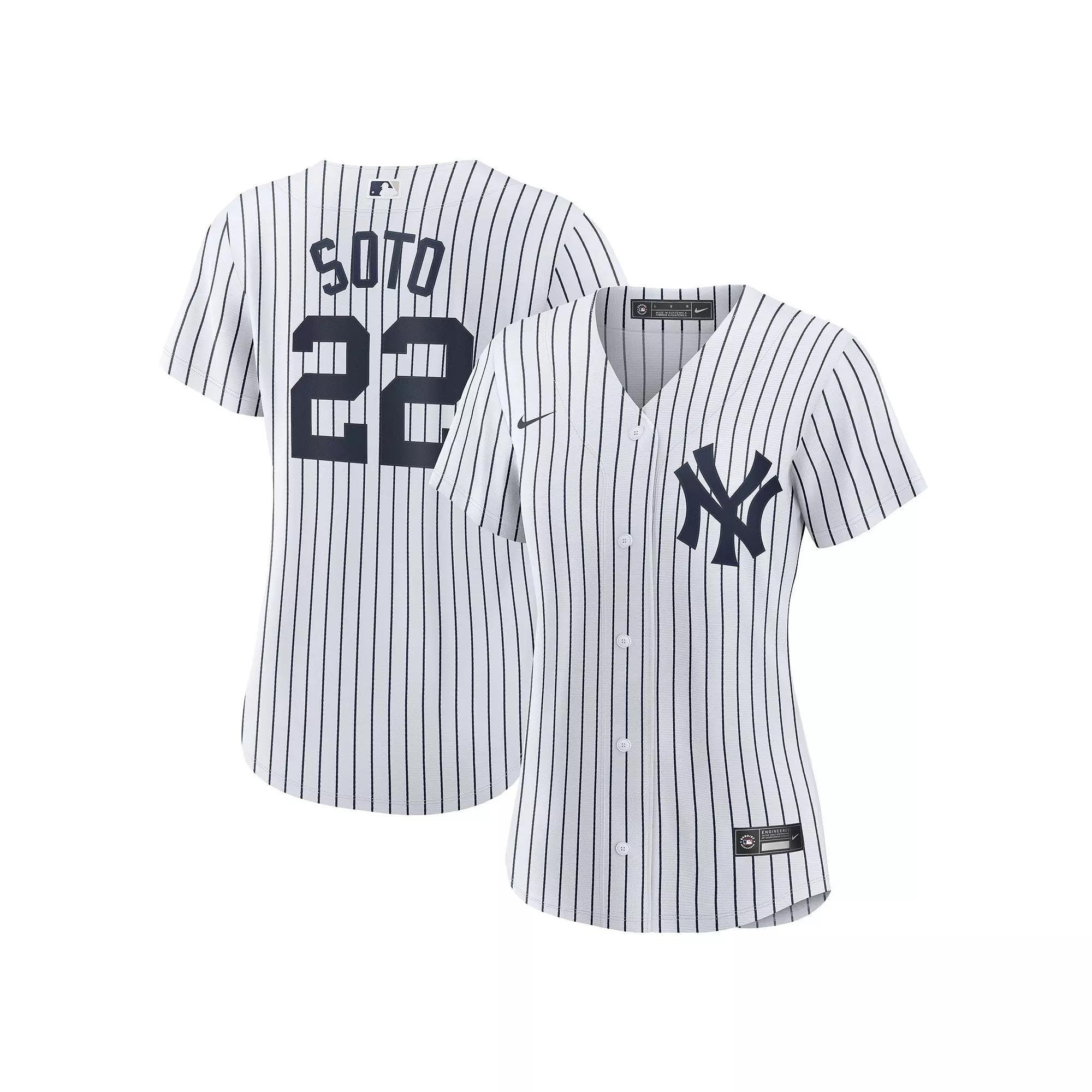 Women's Nike Juan Soto White New York Yankees Home Replica Player Jersey, Size: Large Product Image