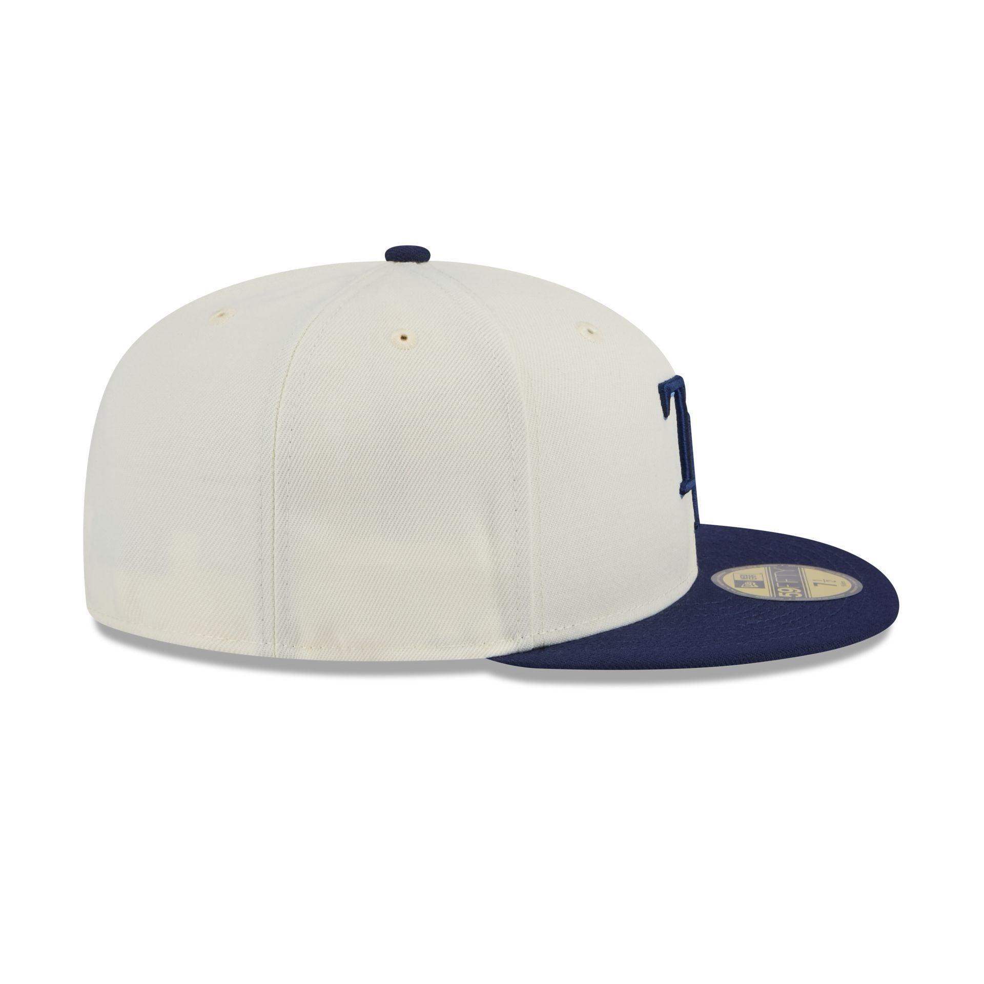 New Era Cap Signature Size 7 White 59FIFTY Fitted Hat Male Product Image