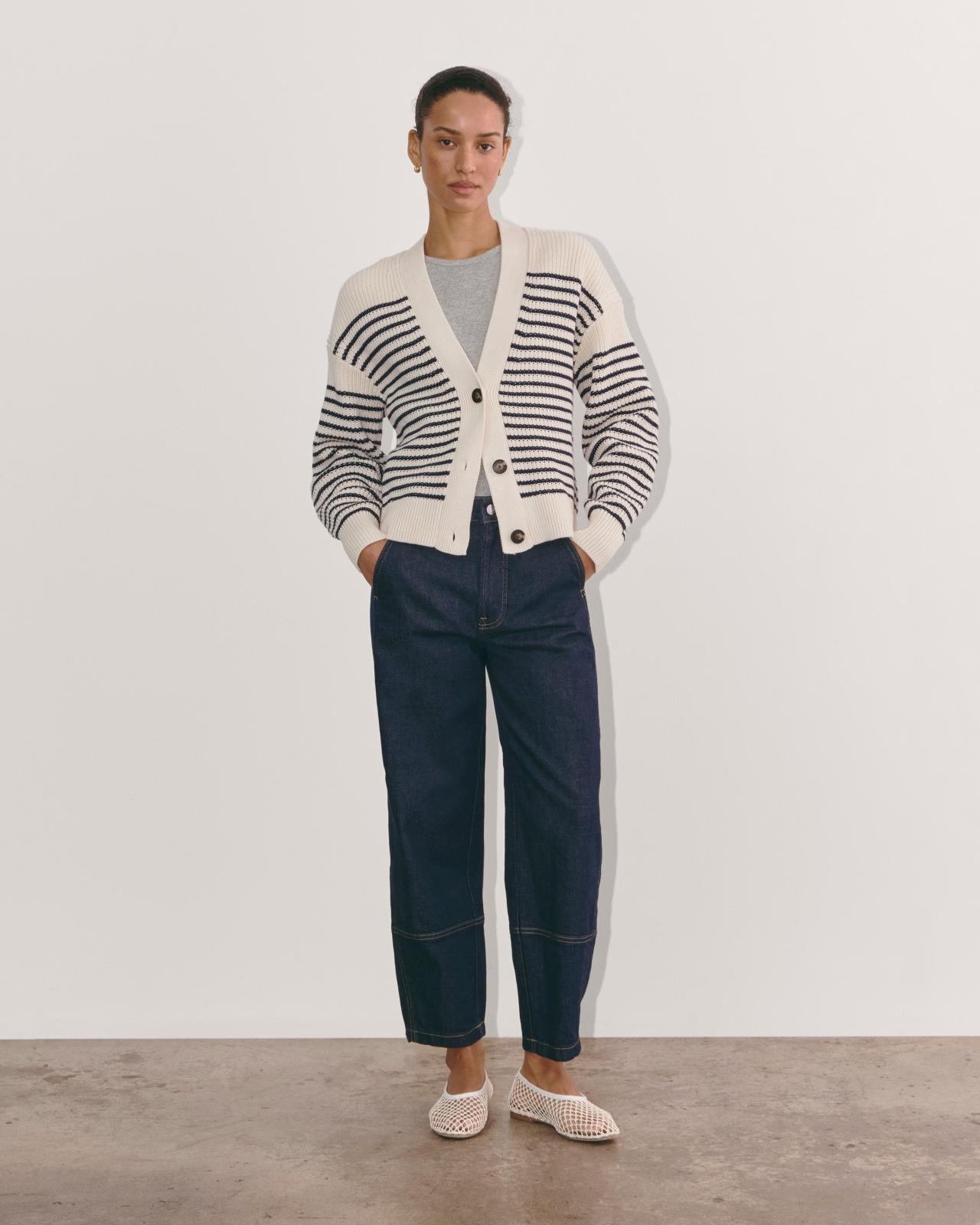 Womens Boxy Cardigan in Everyday Cotton by Everlane Product Image