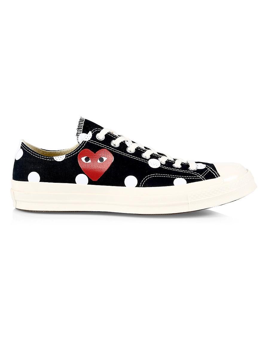 CdG PLAY x Converse Mens Chuck Taylor All Star Polka Dot Low-Top Sneakers Product Image