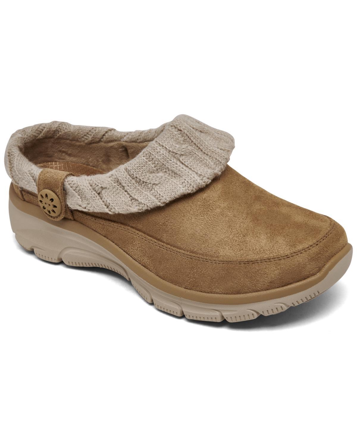 Skechers Womens Relaxed Fit Easy Going - Warm Duet Mule Slippers from Finish Line Product Image