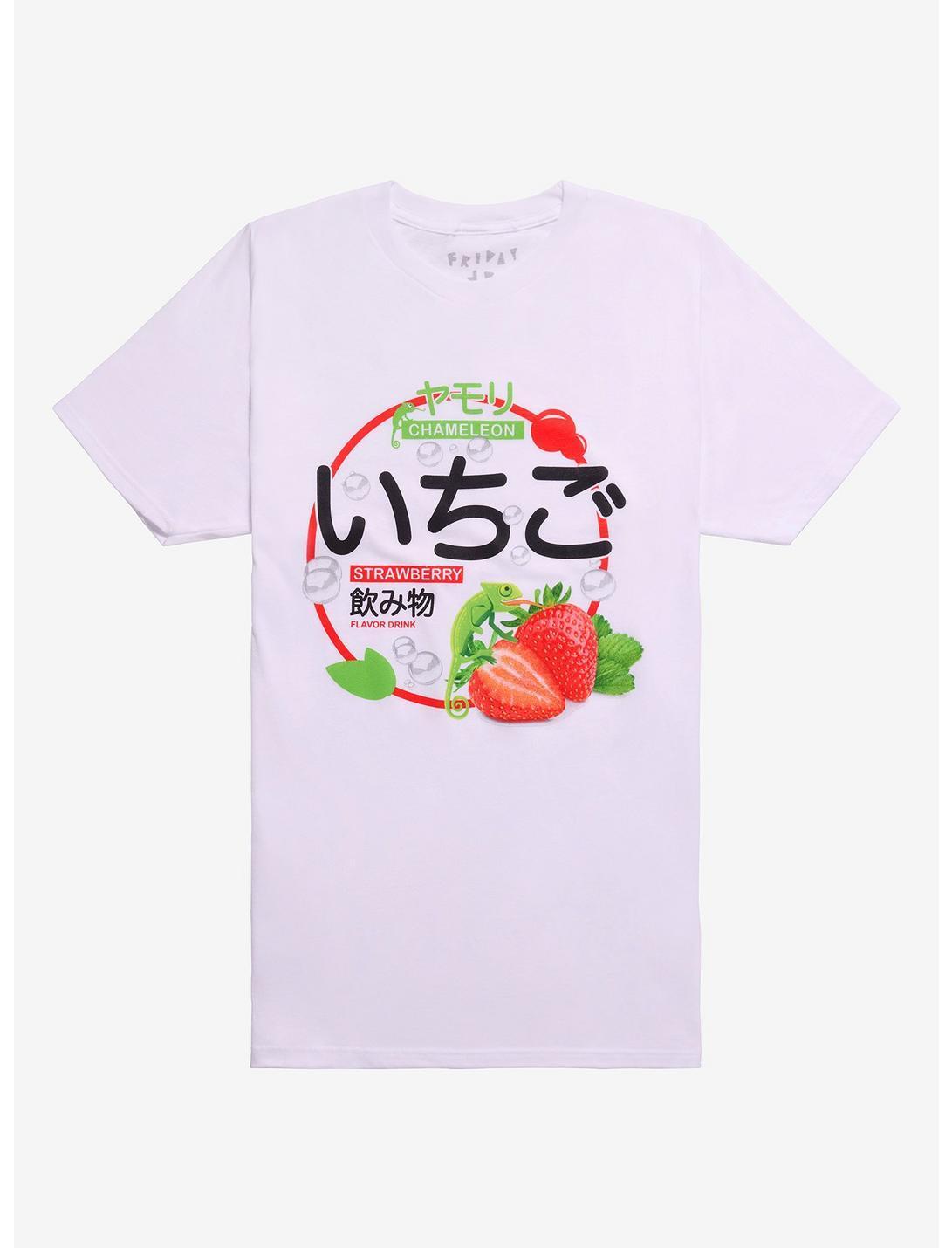 Strawberry Drink T-Shirt By Friday Jr Product Image