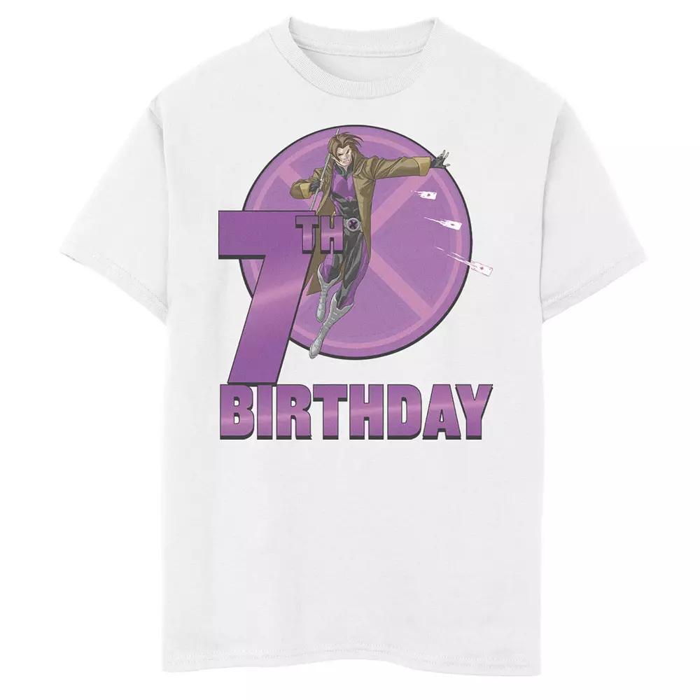Boys 8-20 Marvel X-Men Gambit 7th Birthday Badge Graphic Tee, Boy's,  Product Image