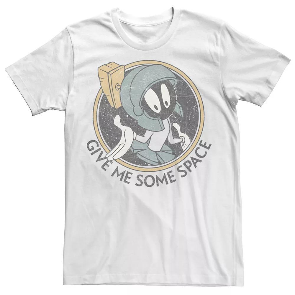 Men's Looney Tunes Marvin The Martian Give Me Some Space Portrait Tee,  Product Image