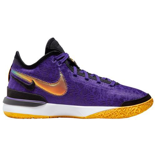 Nike Mens LeBron James Nike Lebron Nexxt Generation - Mens Basketball Shoes Purple/Black Product Image