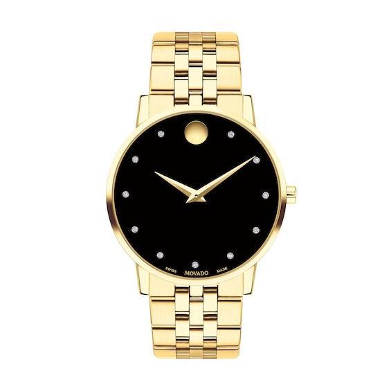 Movado Museum Classic Gold-Toned Link Bracelet Watch - Gold Product Image