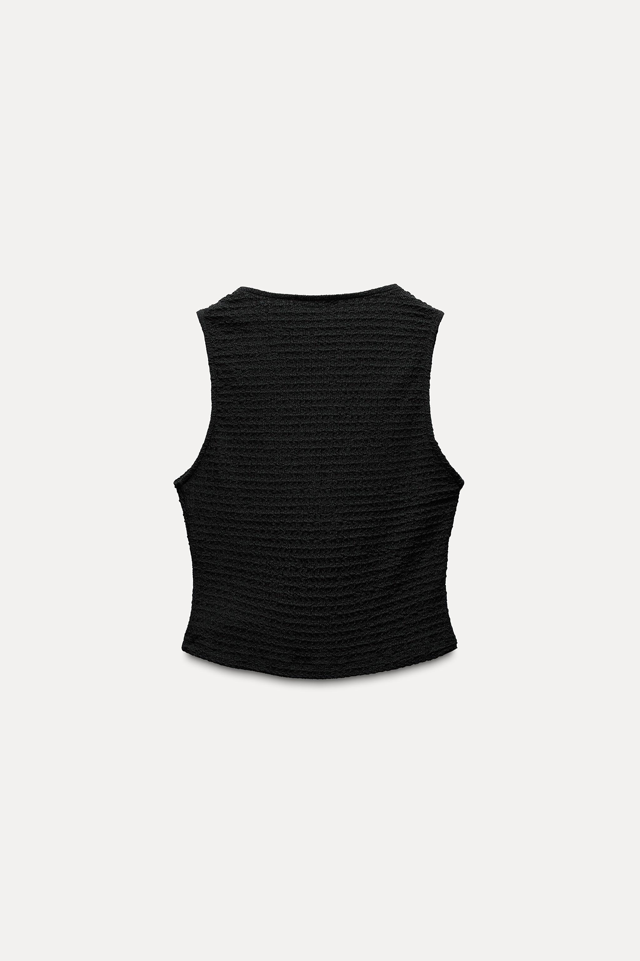 STRUCTURED VEST TOP Product Image