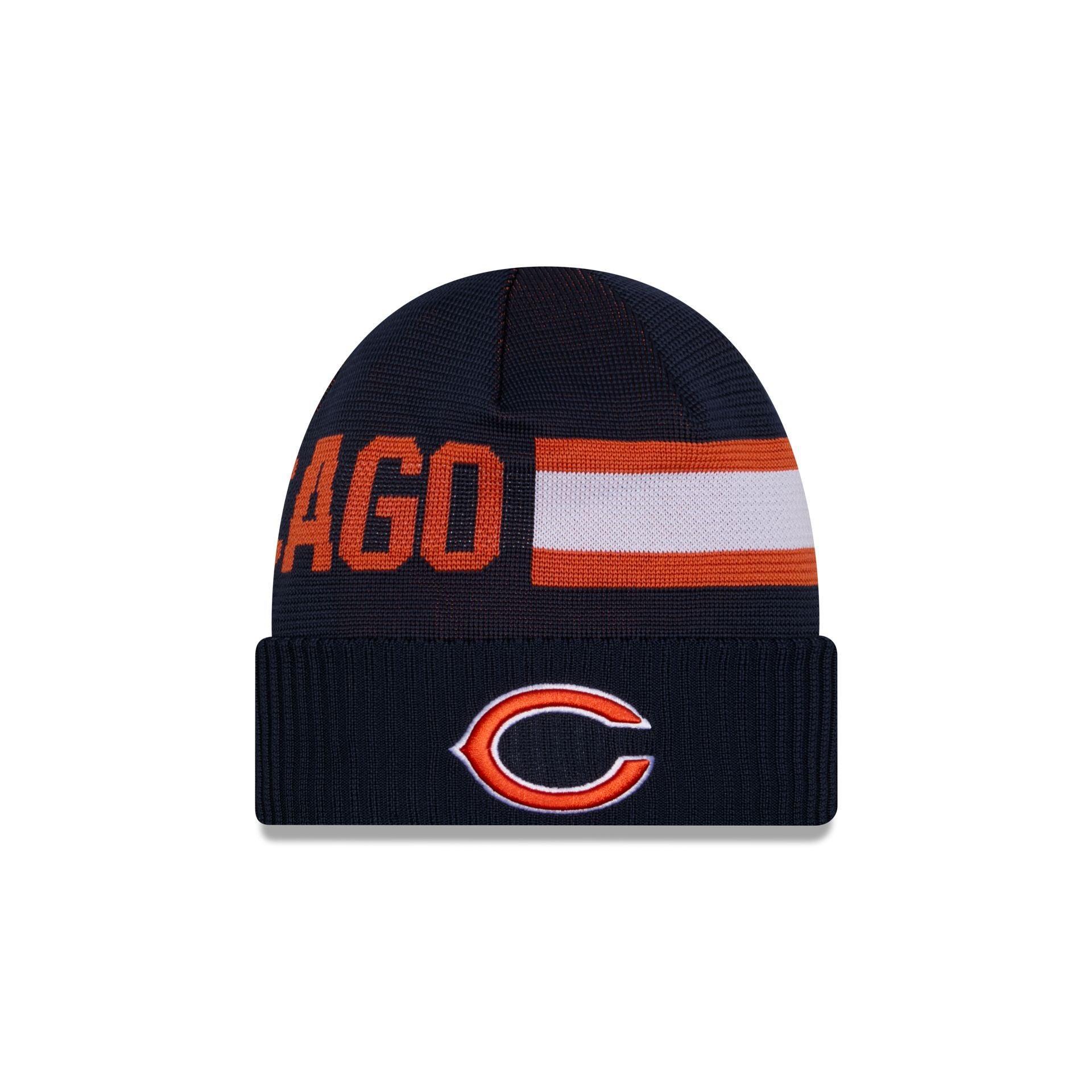 Chicago Bears 2024 Cold Weather Tech Knit Beanie Male Product Image