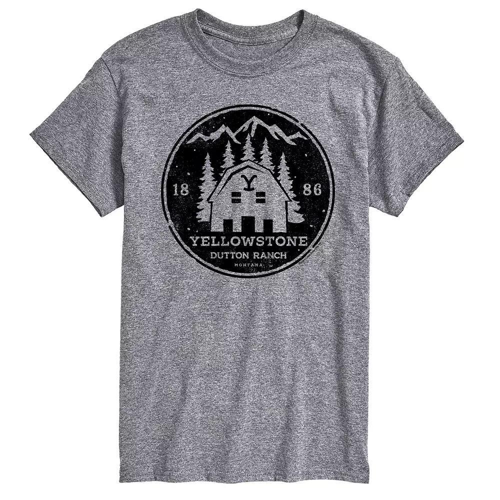 Big & Tall Yellowstone Dutton Ranch Graphic Tee, Men's,  Product Image