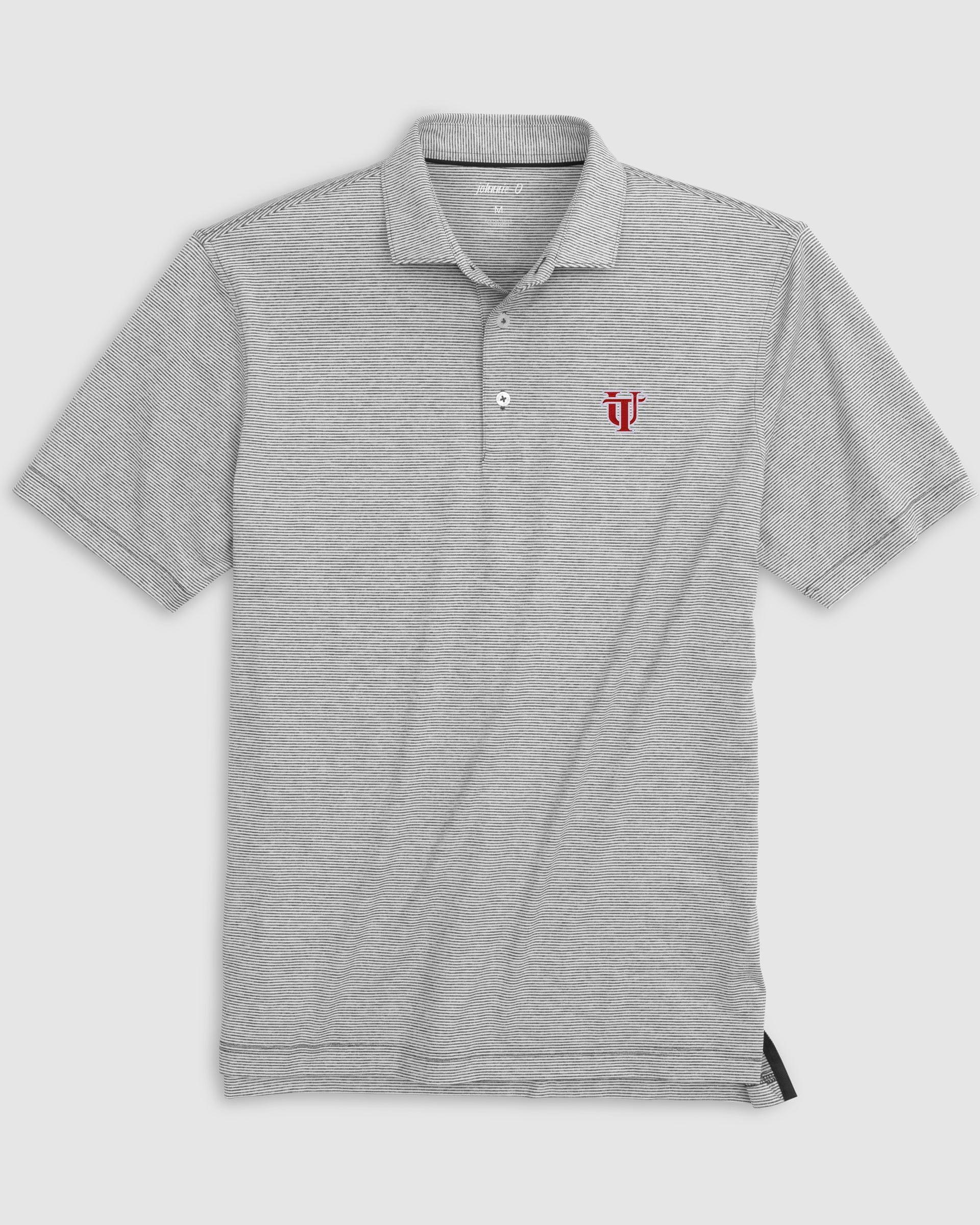 Tampa Lyndon Striped Jersey Performance Polo Product Image