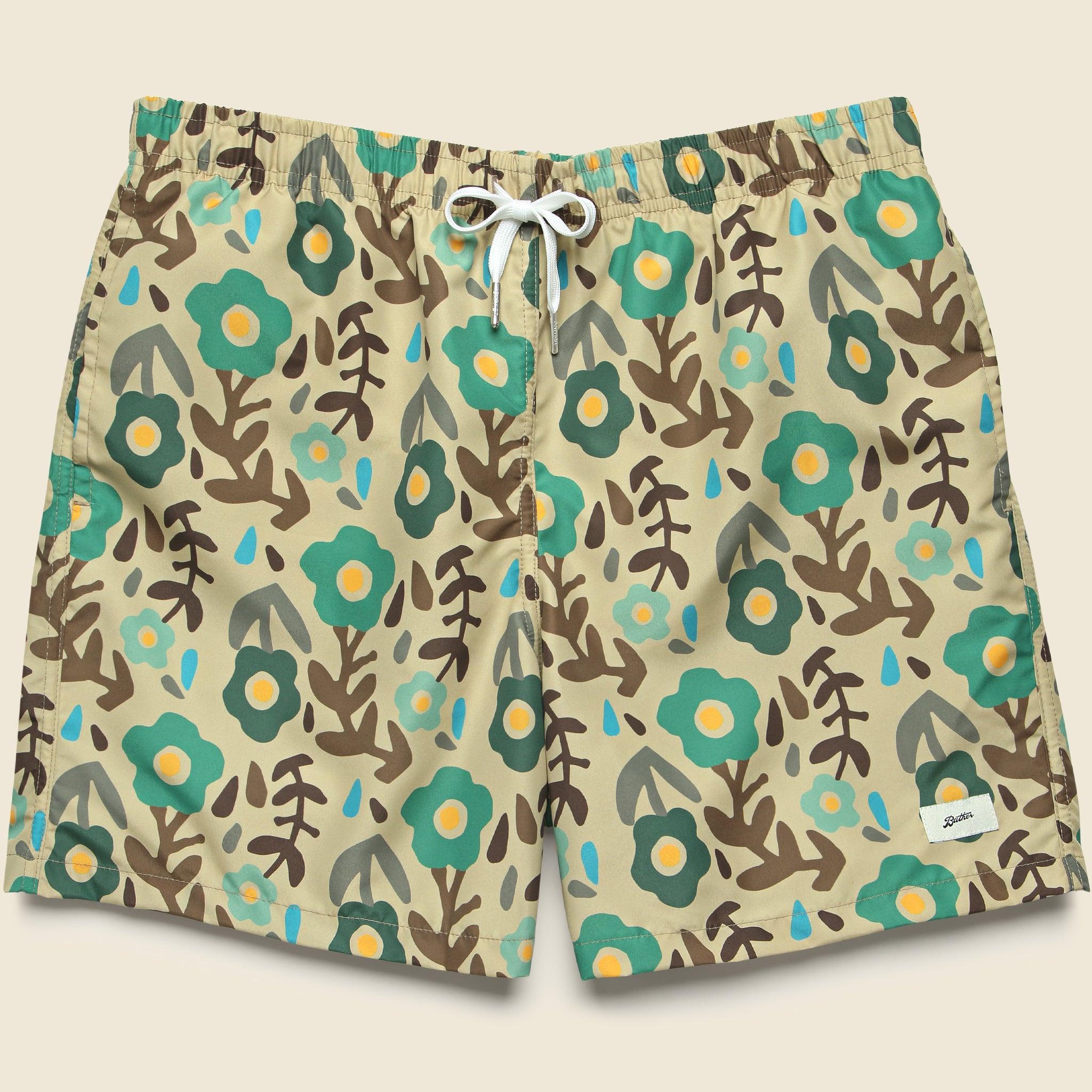 5.5" Desert Meadow Swim Trunks - Multi Product Image