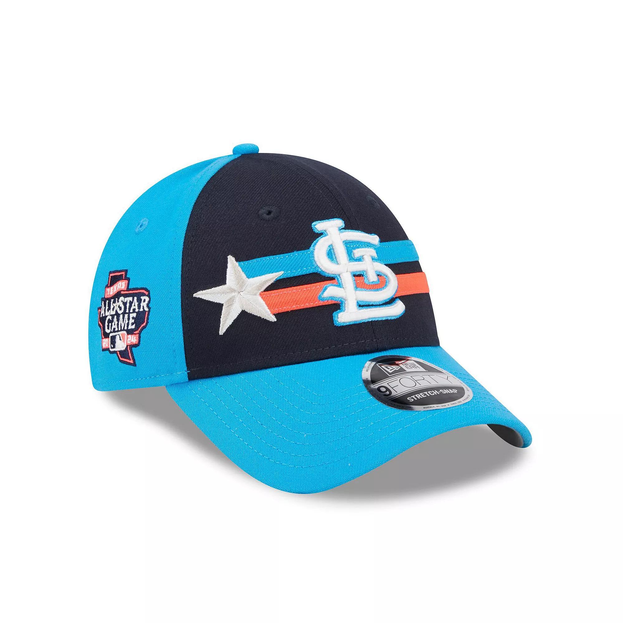 Men's New Era  Navy St. Louis Cardinals 2024 MLB All-Star Game  9FORTY Adjustable Hat, Blue Product Image