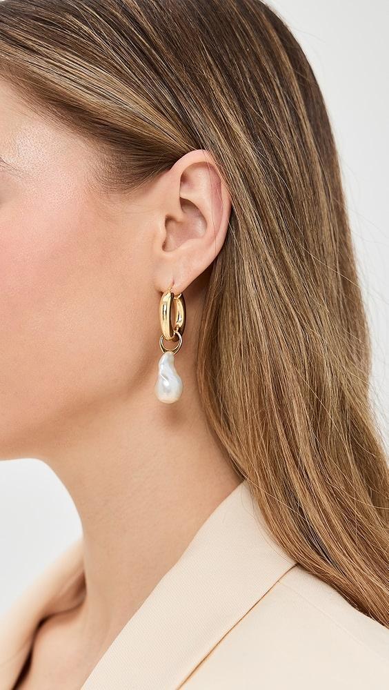 SHASHI Domino Pearl Earrings | Shopbop Product Image