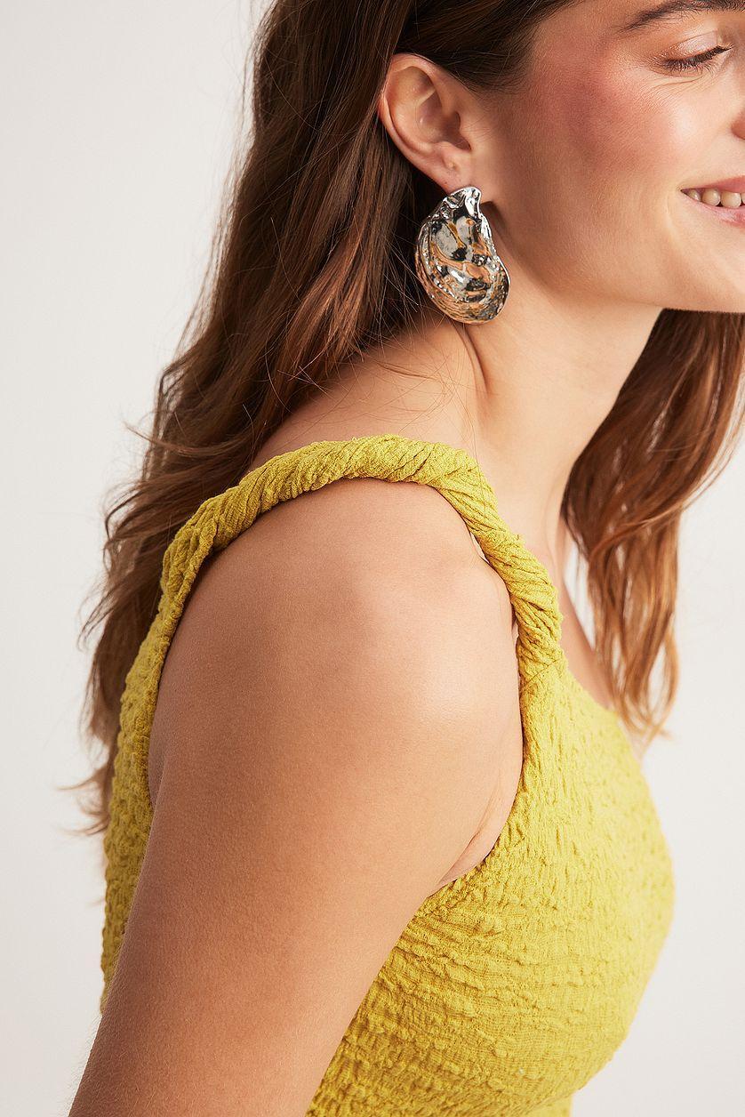 Twist Structured Midi Dress Product Image