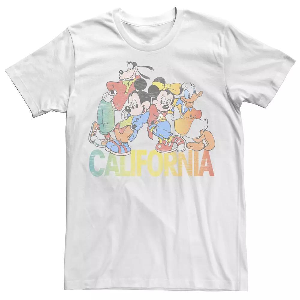 Disney's Mickey & Friends Men's California Group Shot Tee,  Product Image